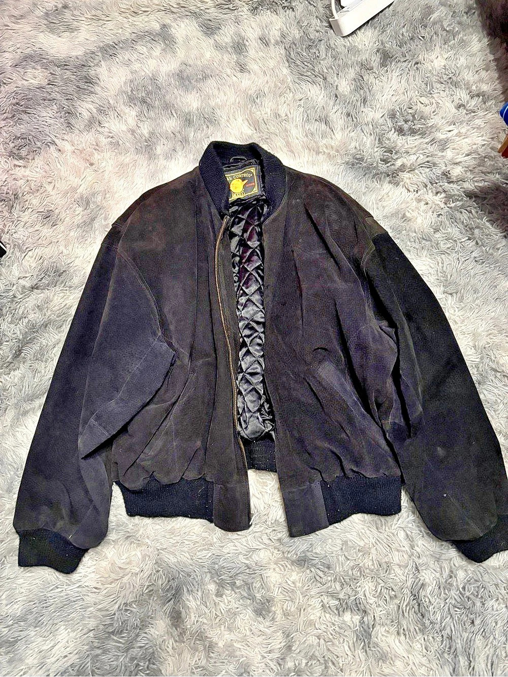 Dual Control Men's Black Bomber Jacket